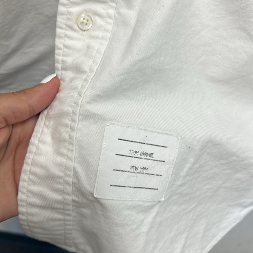 Thom Browne white button down - Picture 5 of 6